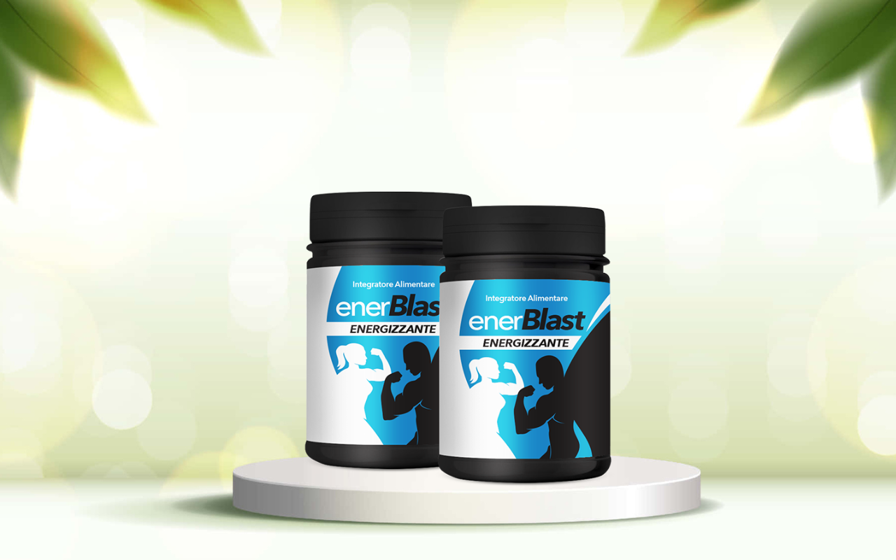 Scopri EnerBlast: energia immediata e performance al top per sport e lavoro