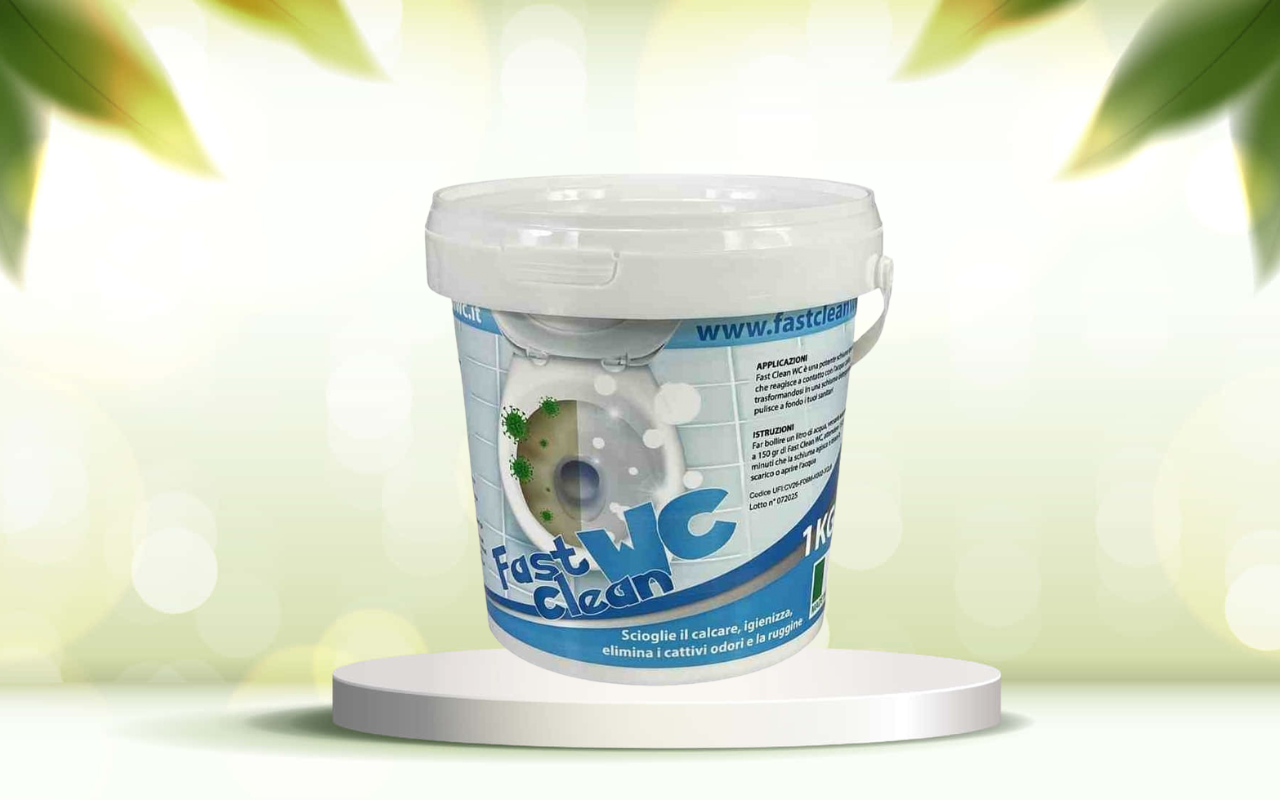 Fast Clear WC: pulizia profonda senza sforzo, elimina calcare e ruggine subito